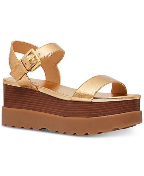 MICHAEL Michael Kors Marlon Signature Logo Flatform Sandals